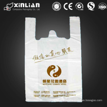 factory price customized shopping plastic T-Shirt bag